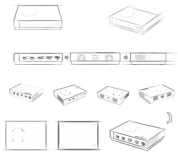Product Design Wireless Charging Station 1