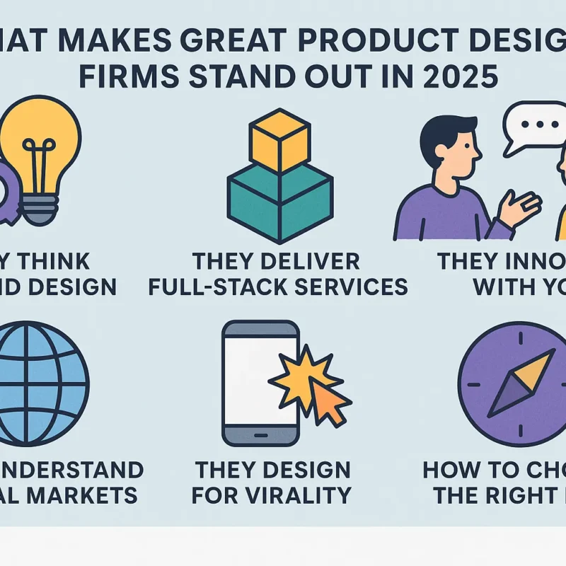 Product Design Firms: What Makes Them Stand Out in 2025