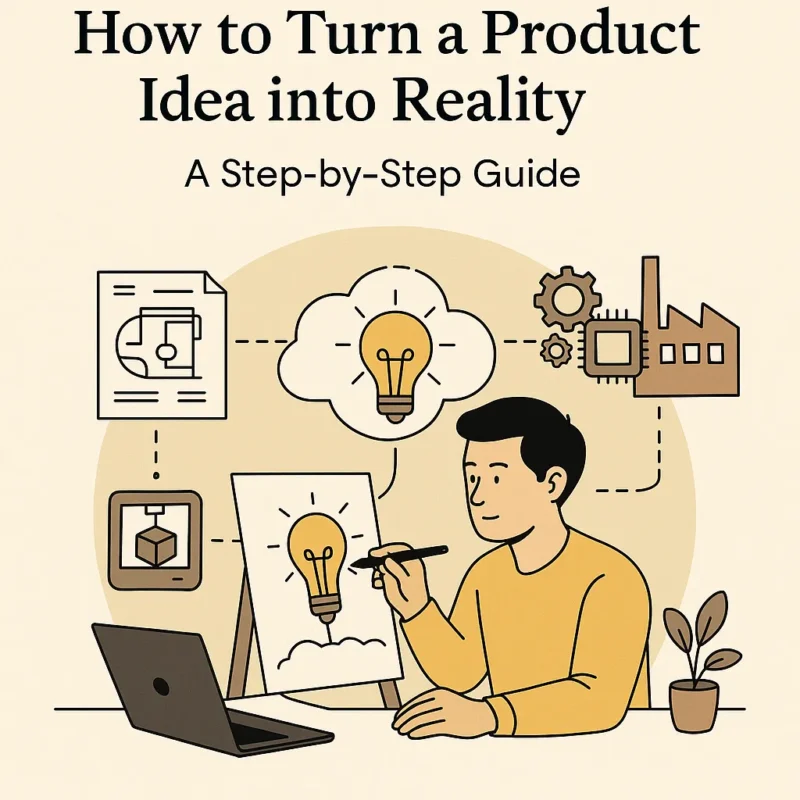 How to Turn Product Idea into Reality: Step-by-Step Guide