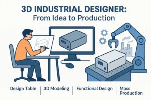 Read more about the article 3D Industrial Designer: From Idea to Production