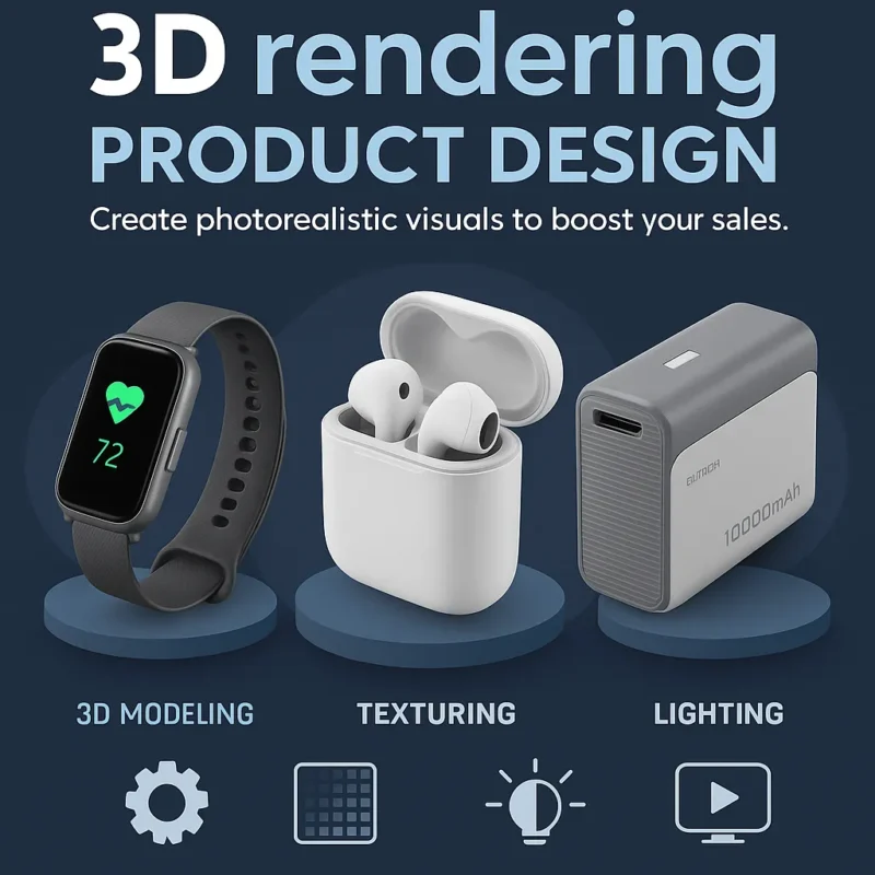 How To Elevate Your Product With High‑End 3D Rendering Product Design