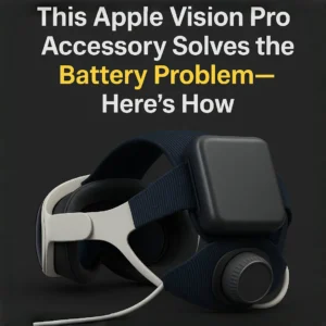 Read more about the article This Apple Vision Pro Accessory Solves the Battery Problem—Here’s How