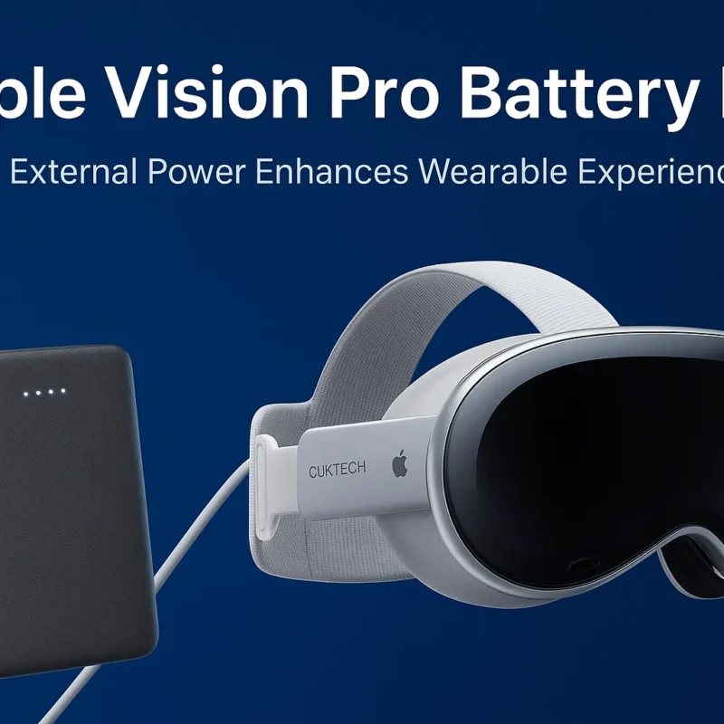 How to Boost Apple Vision Pro Battery Life with External Power Banks