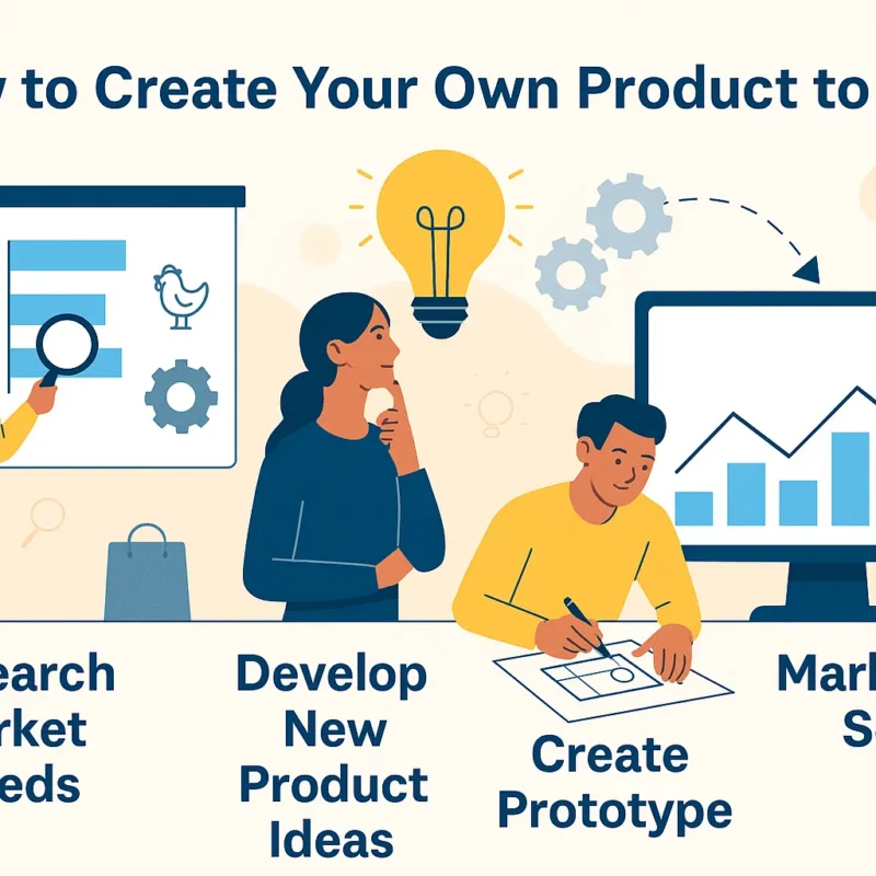 How to Create Your Own Product to Sell: A Practical Guide