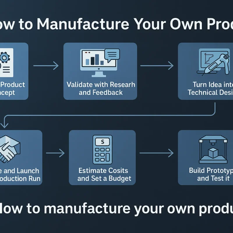 How to Manufacture Your Own Product: A Step-by-Step Guide