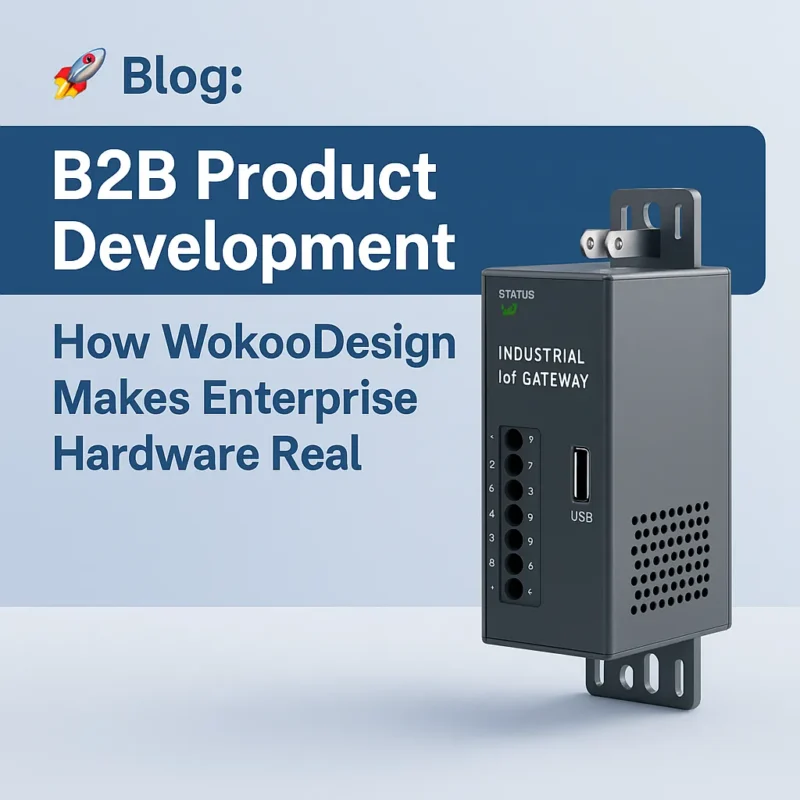 How To Make Enterprise Hardware Real during B2B Product Development