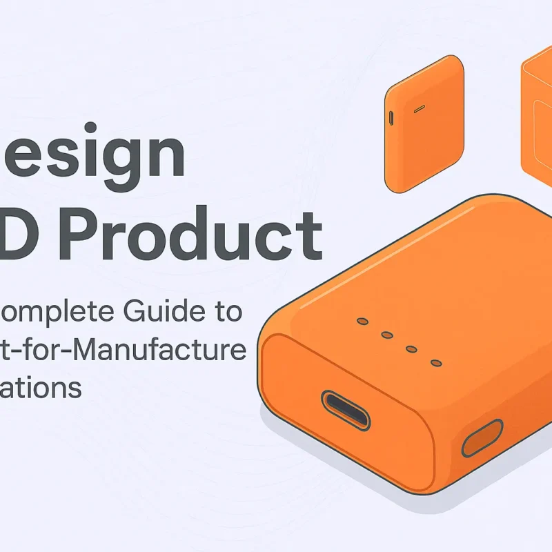 Design 3D Product: A Complete Guide to Built-for-Manufacture Creations
