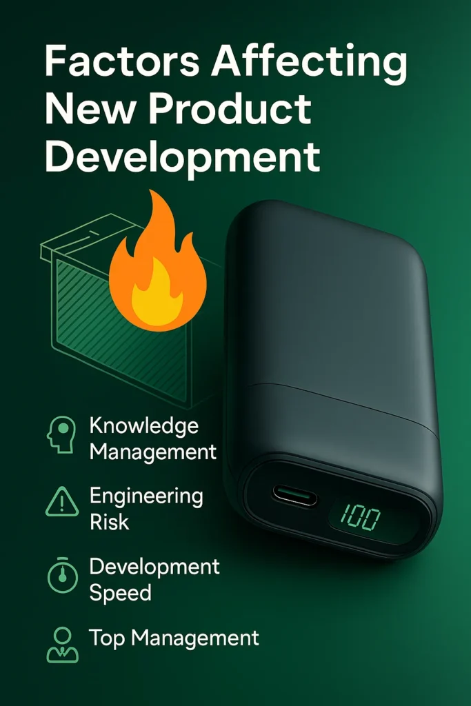 factors affecting new product design and development