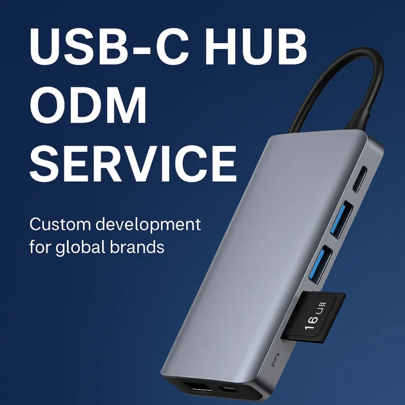 USB-C HUB ODM Service: Custom Solutions for You