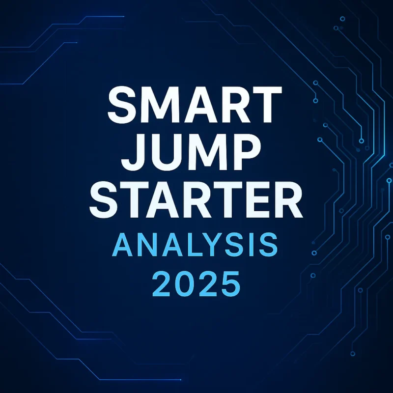 Smart Jump Starter Analysis: Full Engineering & Market Breakdown (2025)
