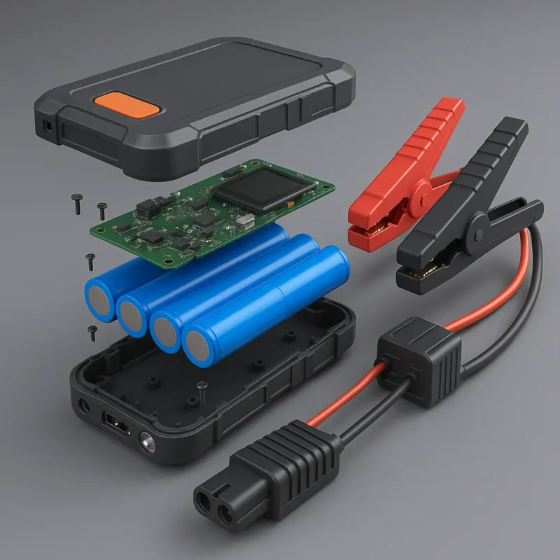 Smart Jump Starter Teardown: A Complete Disassembly and Internal Engineering Review