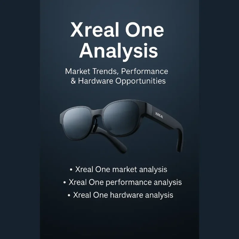 Xreal One Analysis: Market Trends, Performance & Hardware Opportunities