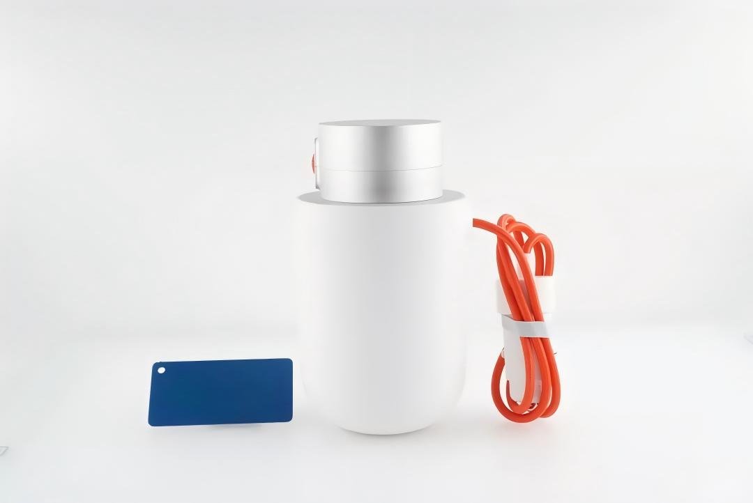 The inverter itself resembles a small water bottle