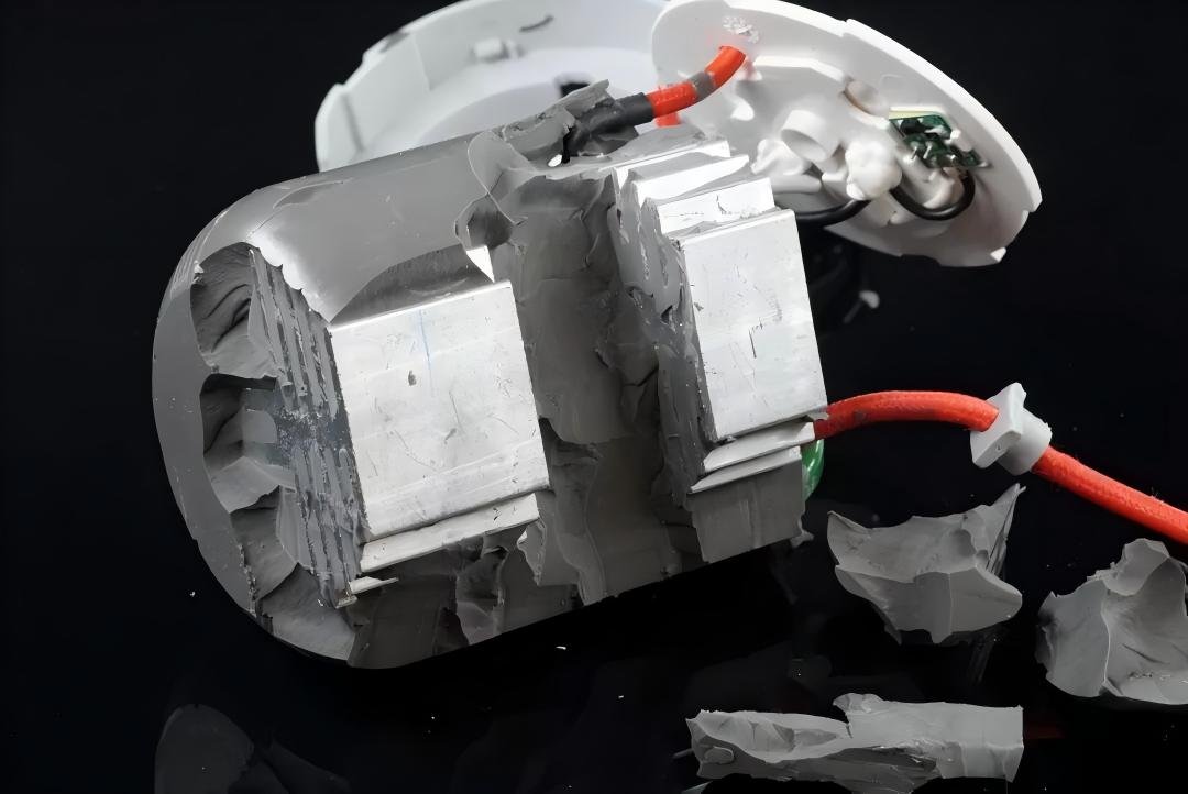 the difficult process of removing the adhesive begins